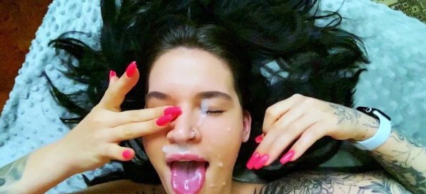 FANTASTIC BLOWJOB WITH FINAL EXPLOSION ON FACE AND MOUTH (AliaDream) (2020 | FullHD)