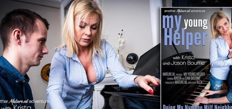 Krista E 48 - Mature - Krista E 48 - Helping Out His Milf Neighbor Is Something He Loves To Do (Mature) (2020 | FullHD)