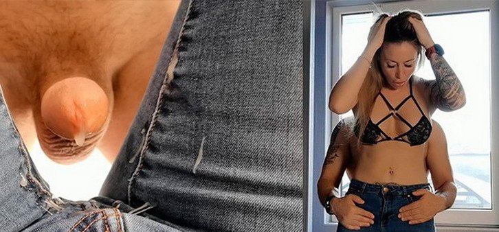 Morning dry humping and coming on my jeans WetKelly (Porn) (2020 | FullHD)