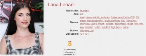 Lana Lenani - My First DP Interracial, Lana Lenani, (2021 | FullHD)