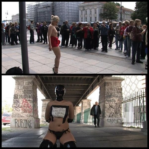 laughed at and fucked in public - BDSM, PublicDisgrace (2022 | HD)