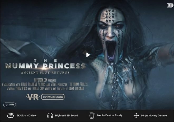 : The Mummy Princess in 180° X (2022 | UltraHD/2K)