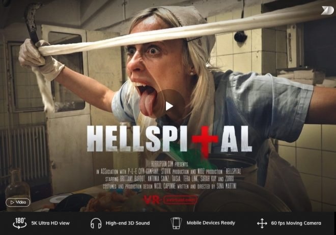 Hellspital in 180° X (Virtual 39) - (4K) - VR (2022 | UltraHD/2K)