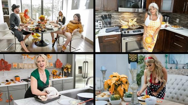 Dee Williams, Kayla Kayden, Juliett Russo, Sally DAngelo - Best Of Thanksgiving Mylfs (2022 | FullHD)