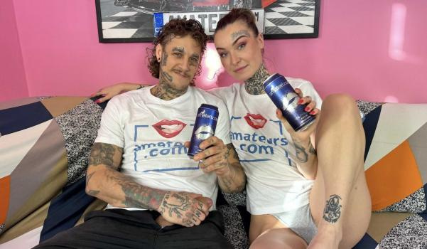 Tabitha Poison - Tattooed amateur couple loves it hard - E70 (2024 | FullHD)