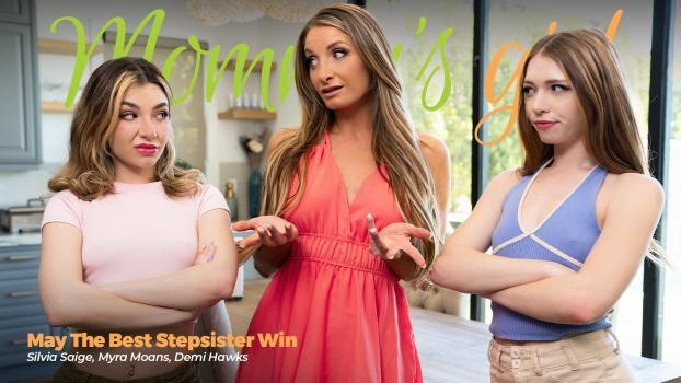 Silvia Saige, Demi Hawks, Myra Moans - May The Best Stepsister Win (2024 | FullHD)