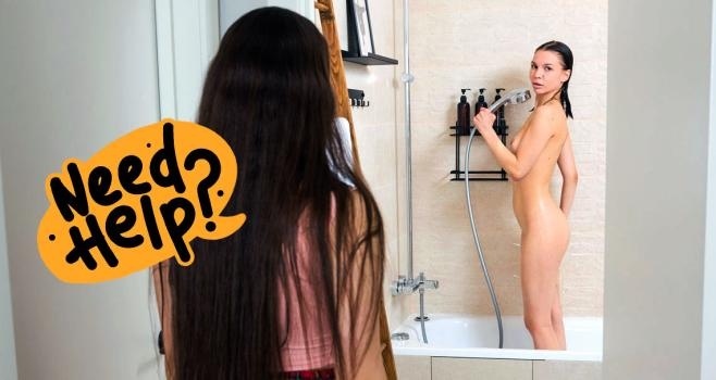 Molly Kit, Lana Rose - Girls clean each other up (2025 | FullHD)
