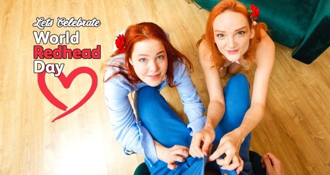 Olivia Trunk, Nicole Murkovski - World Redhead Day 2025 (2025 | FullHD)