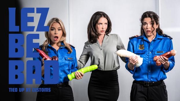 Casey Calvert, Victoria Voxxx, Nicole Aria - Tied Up At Customs (2025 | FullHD)
