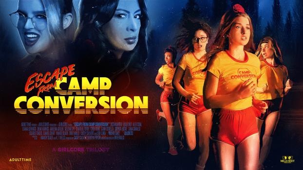 Leana Lovings, Demi Hawks, Codi Vore, Octavia Red, Cami Strella, Ameena Green - Escape From Camp Conversion - Chapter 1 (2025 | FullHD)