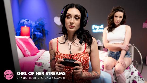 Casey Calvert, Charlotte Sins - Girl Of Her Streams (2025 | FullHD)