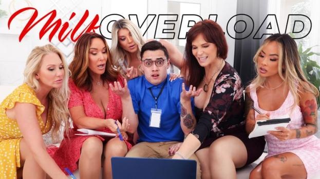 Syren D Mer, Alexis Malone, Rachel Steele - Lind Tech Help Overload (2025 | FullHD)