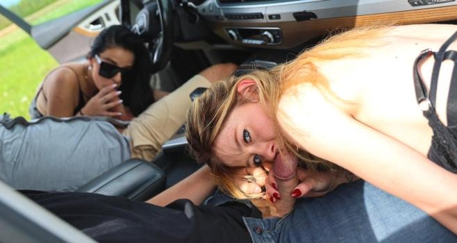 Sofina Amrez, Bibia Luna - Girls raw foursome (2025 | FullHD)