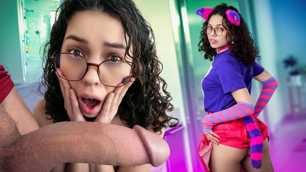 Satine Summers - “Try on My Mom’s Lingerie…” Nerd Girl vs Jock’s Cock (2025 | FullHD)